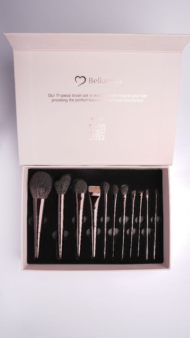 11-Piece Professional Makeup Brush Set