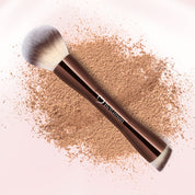Dual Tip Pro Brush – Cream & Powder