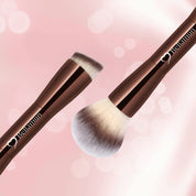 Dual Tip Pro Brush – Cream & Powder